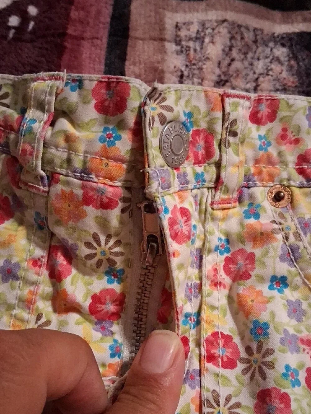 The Children's Place Floral Mini Skirt - Yellow, Pink, Blue